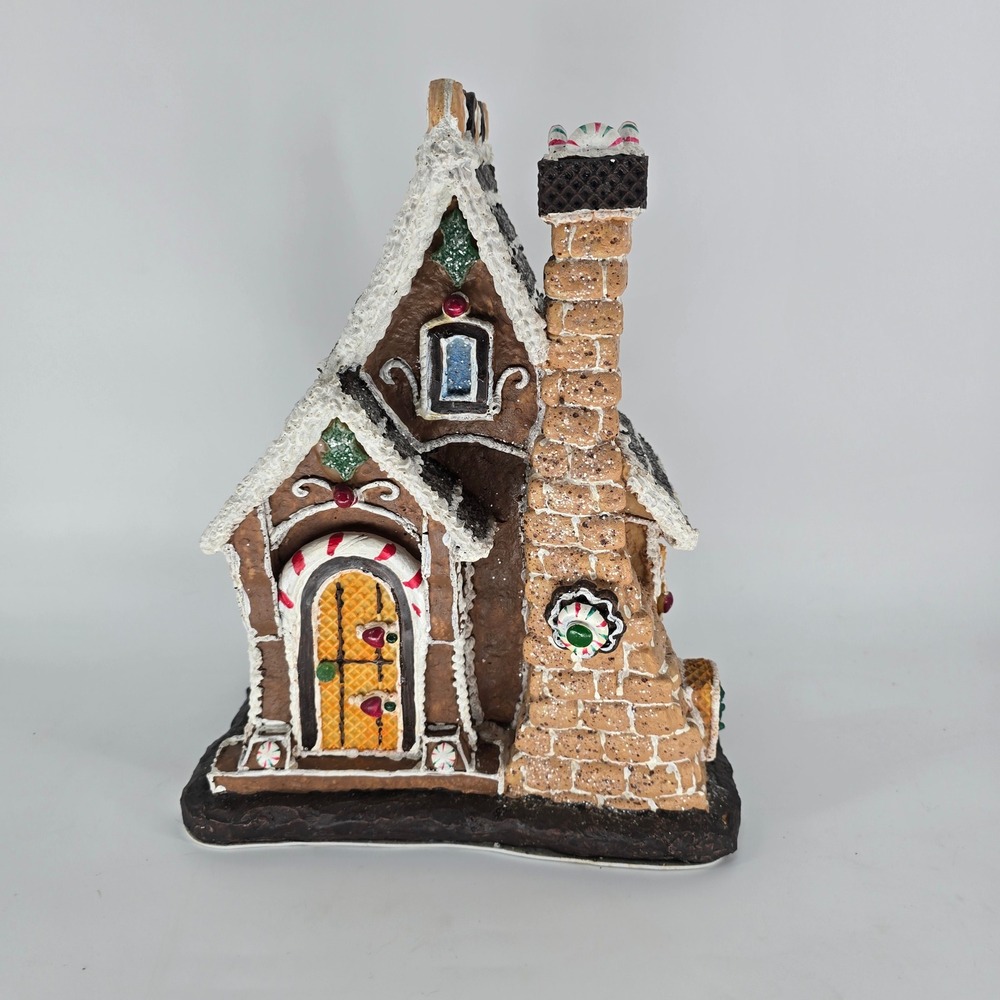 Byers Choice Traditions Large Gingerbread House Christmas Village Decor 14 Inch